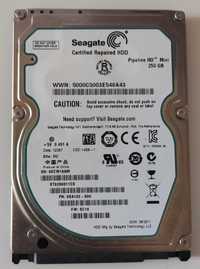 Dysk twardy Seagate - 250 GB , 2,5" , 5200rpm - SPRAWNY