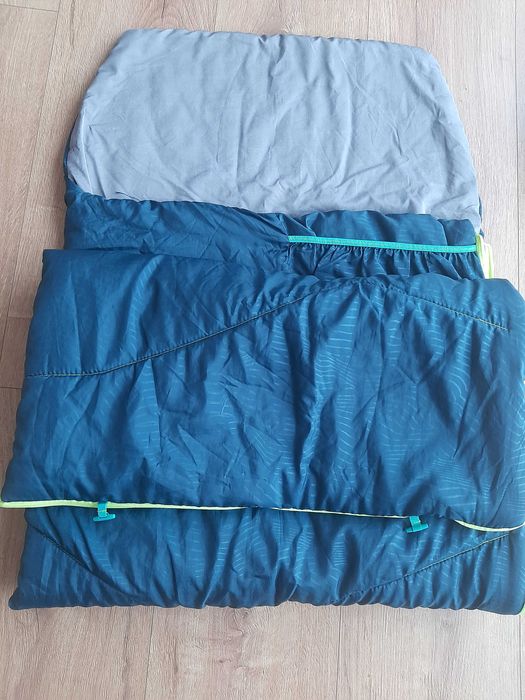 Śpiwór kempingowy dla dzieci Quechua MH 100 10°C