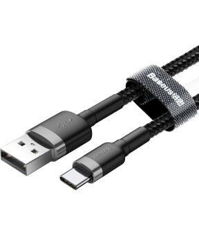 Кабель Baseus Cafule USB-Type-C 3A 100см