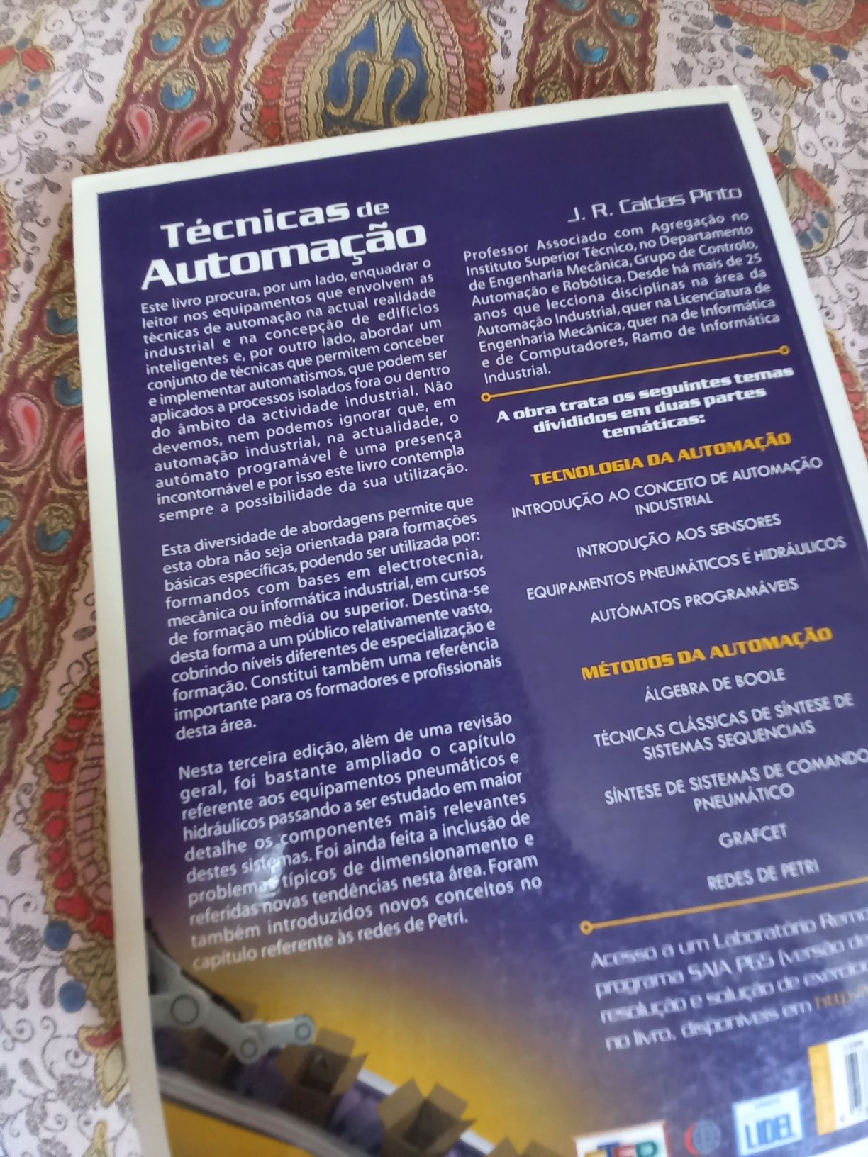Técnicas de Automação 3ª Edição Atualizada Aumentada João Caldas Pinto