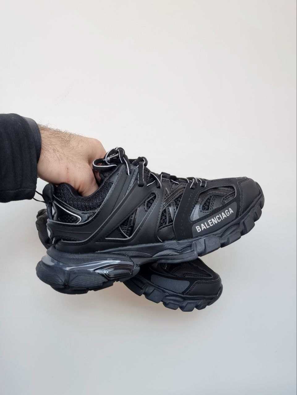Чоловічі кросівки Balenciaga Track чорний 01267 СУПЕР ВЗУТТЯ