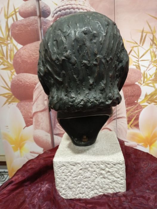 Escultura Bronze Eng Adelino Amaro Costa (NOVO PREÇO)