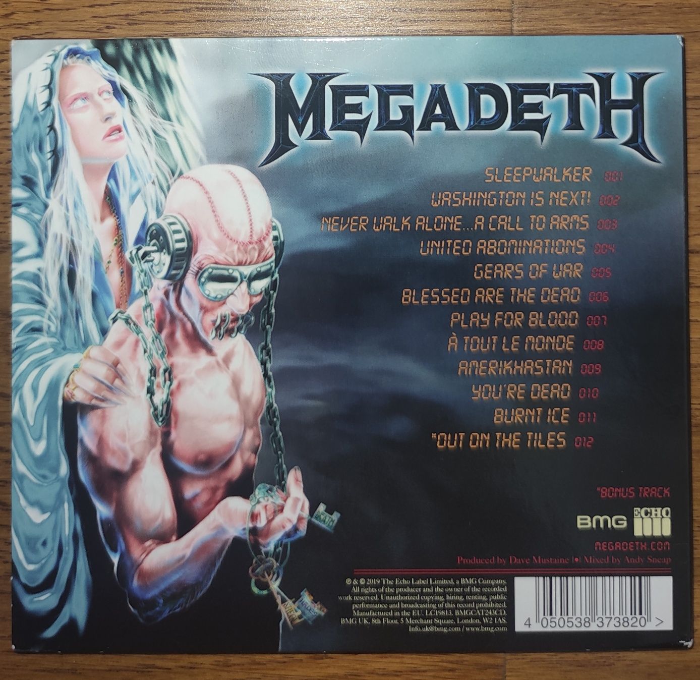 Megadeth nowa płyta CD