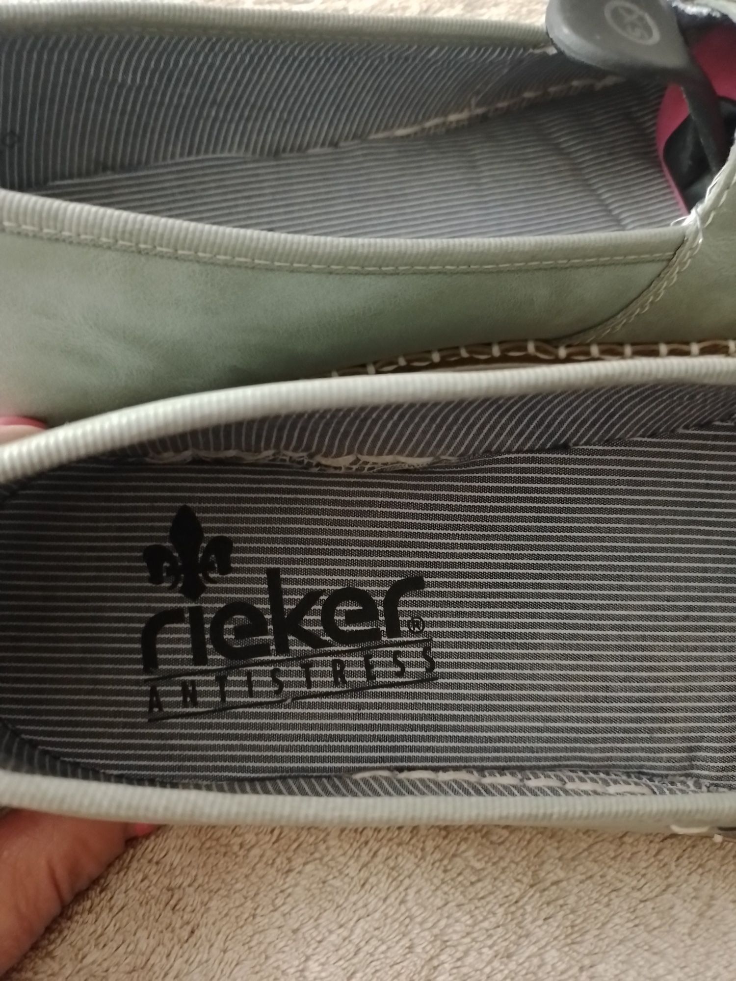 Мокасіни 41р.,,rieker,,