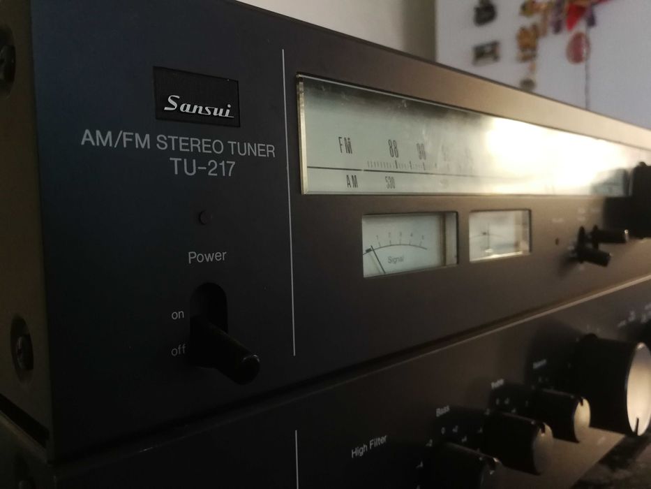 Sansui AU-217 с тюнером Sansui TU-217