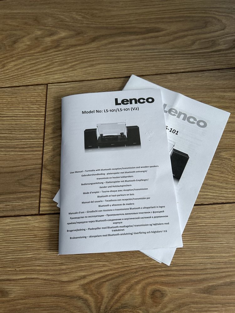 Gramofon Lenco LS-101 z głośnikami Bluetooth