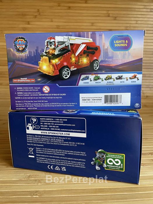 Щенячий патруль пожежна машина Маршала Paw Patrol Firetruck 6067482
