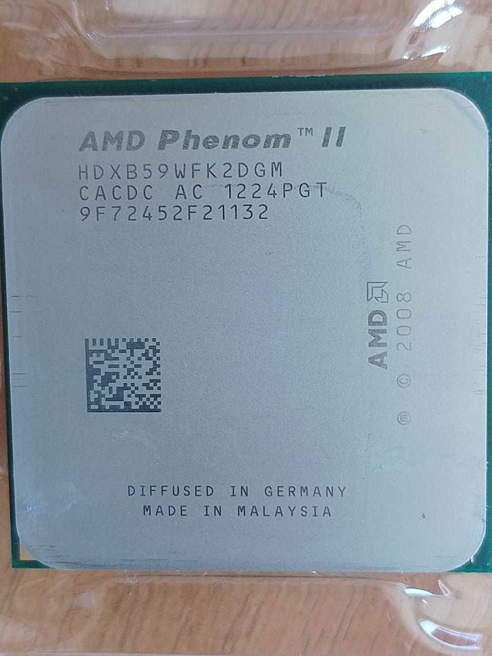 Процесор AMD Phenom II X2 B59 и Intel Celeron Е3400
