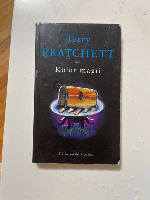 Książka kolor magii terry Pratchett Świat dysku