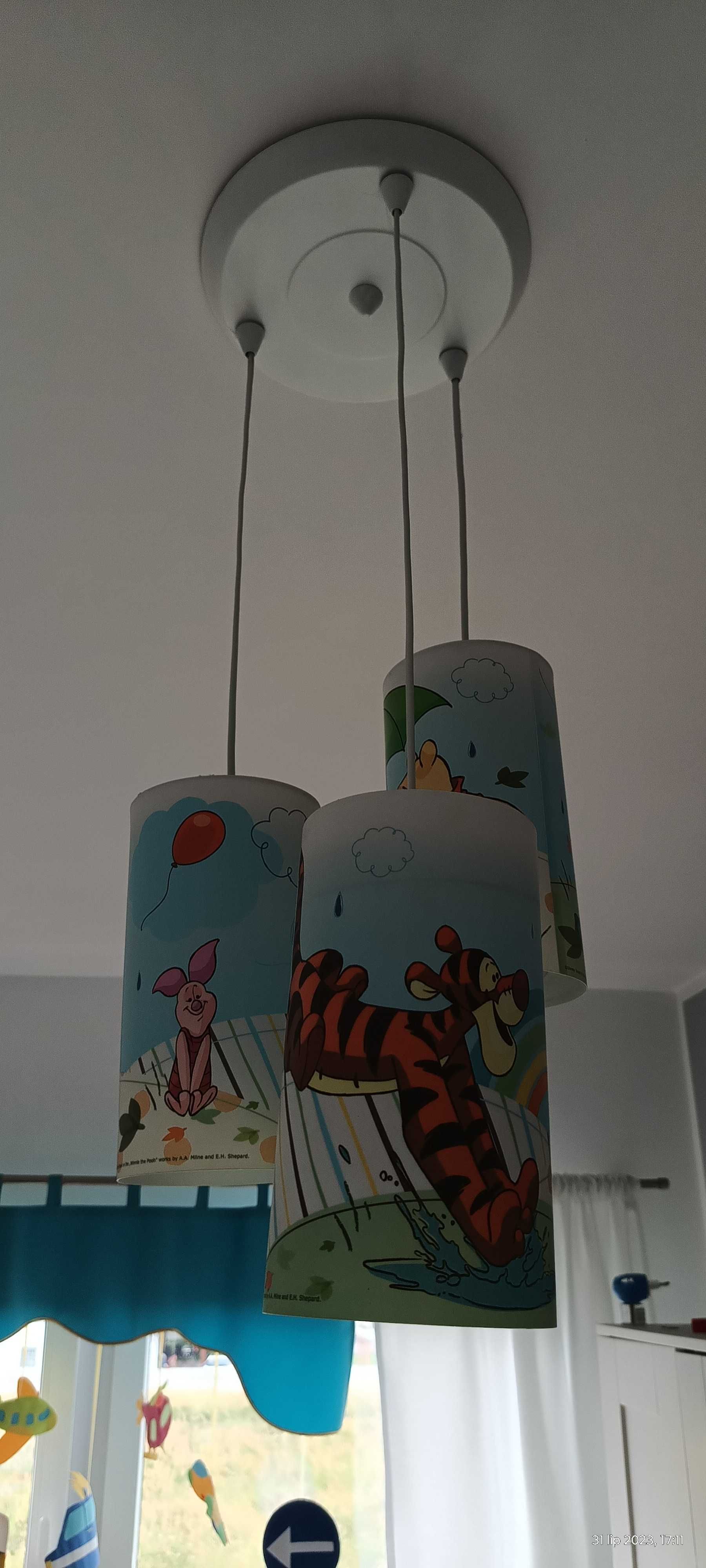 Lampa sufitowa do pokoju dziecka