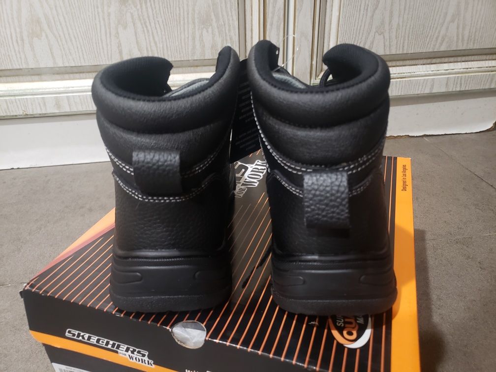 Кожаные высокие ботинки Skechers с мембраной Супер!