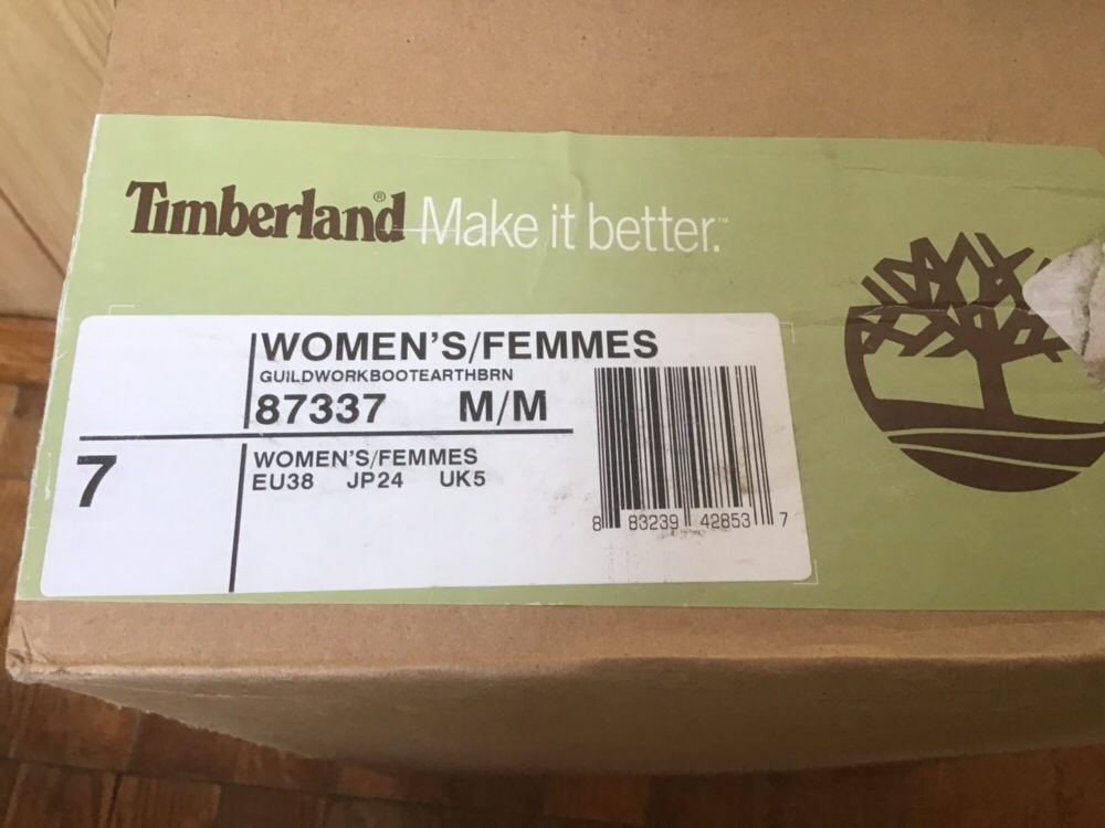 Кожаные сапожки Timberland, оригинал.