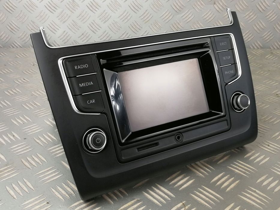 6C0035869B radio wyświetlacz cd fm fabryczne VW POLO 6R 6C V LIFT 2014-17