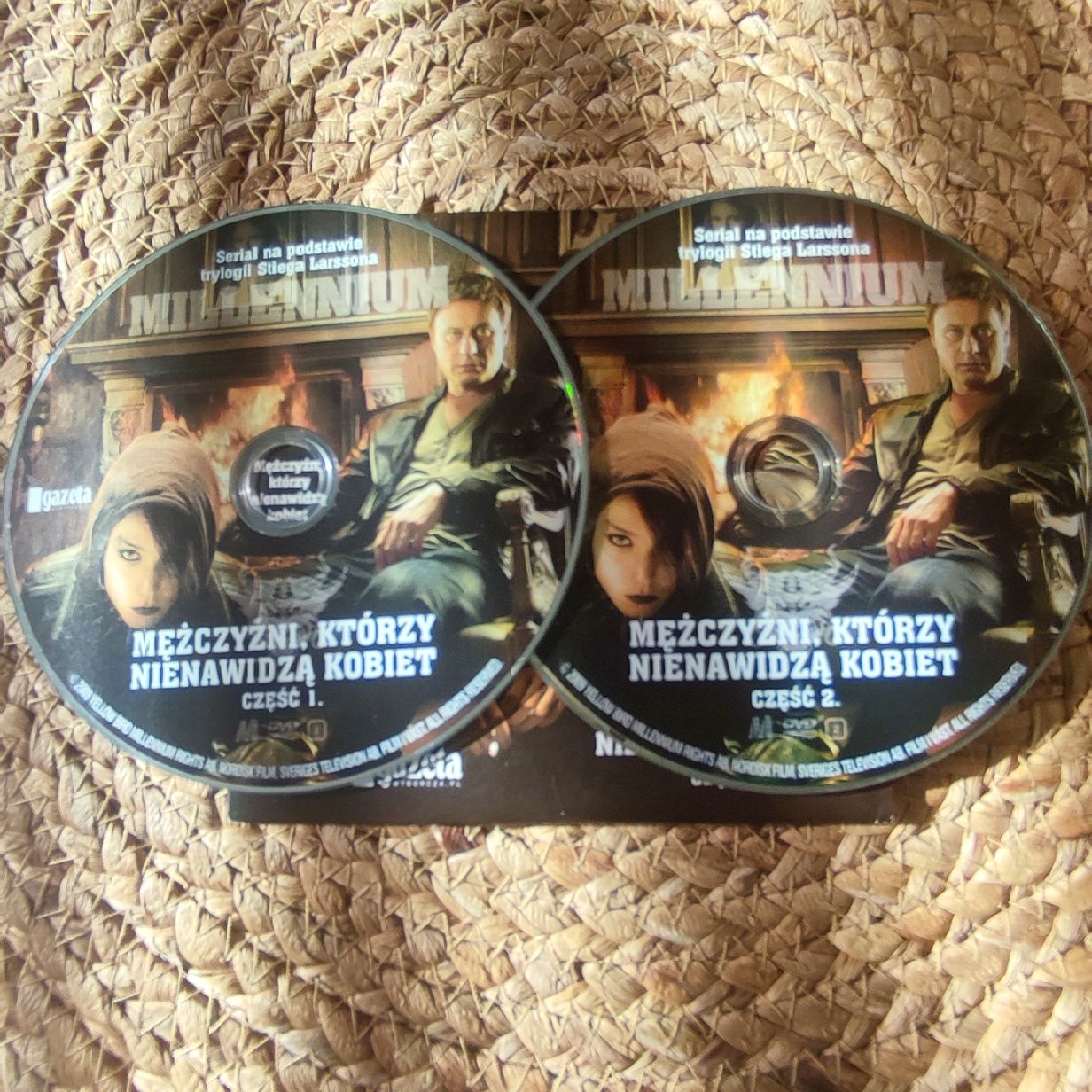 Mężczyźni, którzy nienawidzą kobiet część 1 i 2 DVD