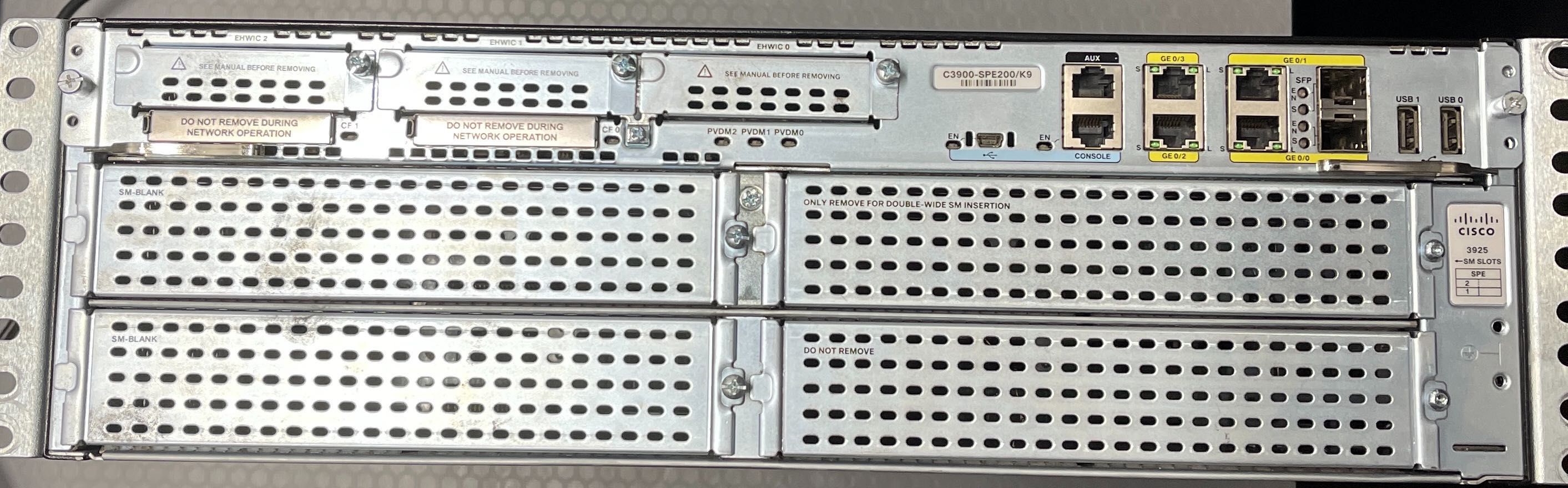 Маршрутизатор (роутер) Cisco 3925, 3945,