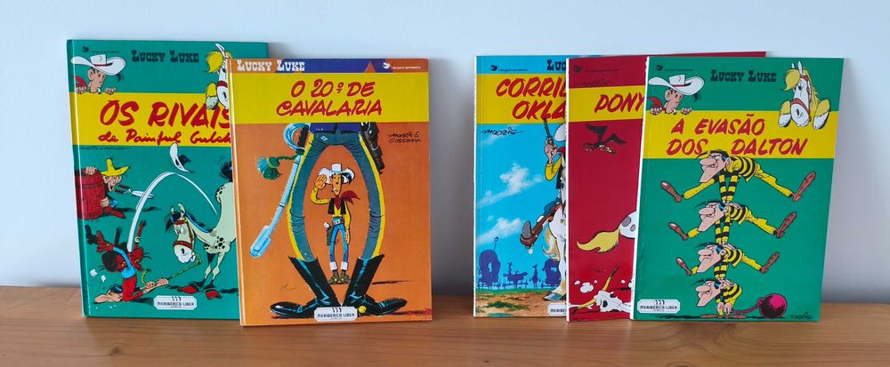 Lucky Luke 5 Livros