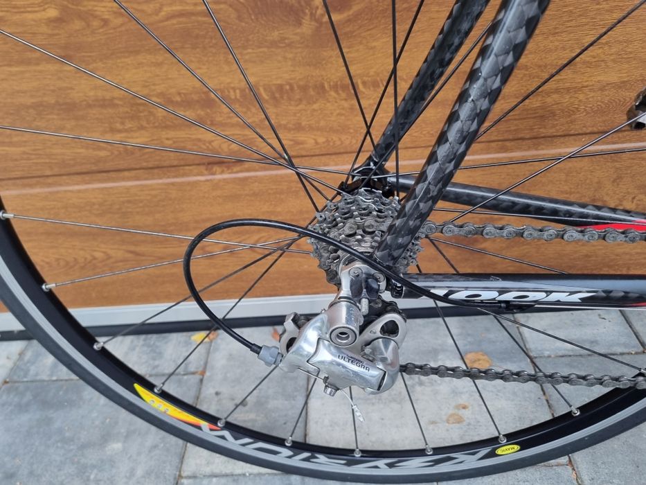 Rower szosowy kolarka szosa Look 565 klasyk karbon Ultegra Mavic
