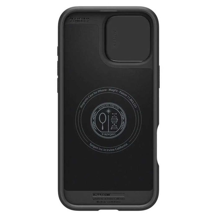 Чехол Spigen Optik Armor MagFit для iPhone 16 Pro Max Matte Black