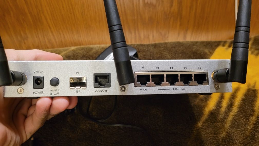 Firewall маршрутизатор роутер zyxel usg20w-vpn файервол