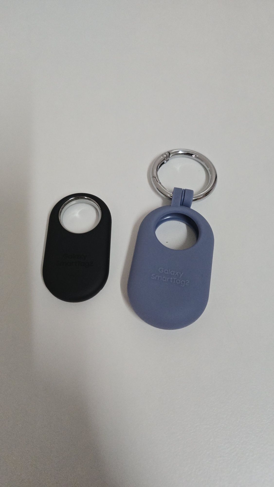 Samsung Smart tag 2 Preta + Capa Silicone Azul Original