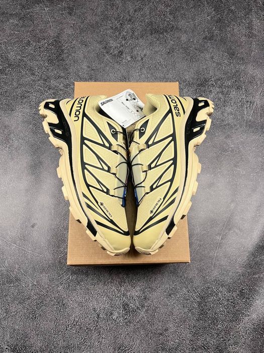 Salomon XT-6 Gore-tex  Beige Brown