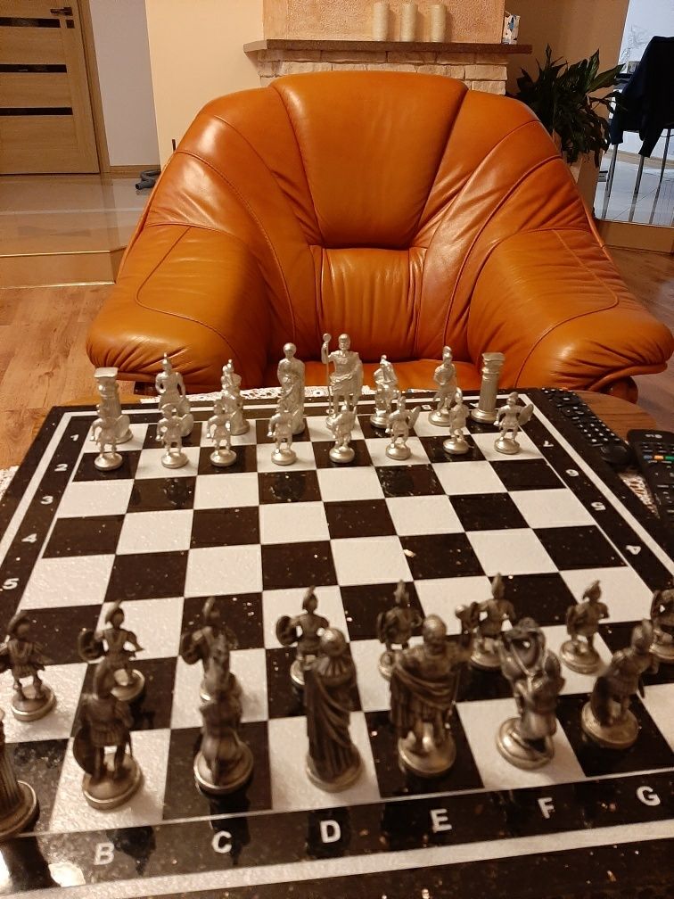 Szachownica plansza do szachow granitowa marmurowa szachy