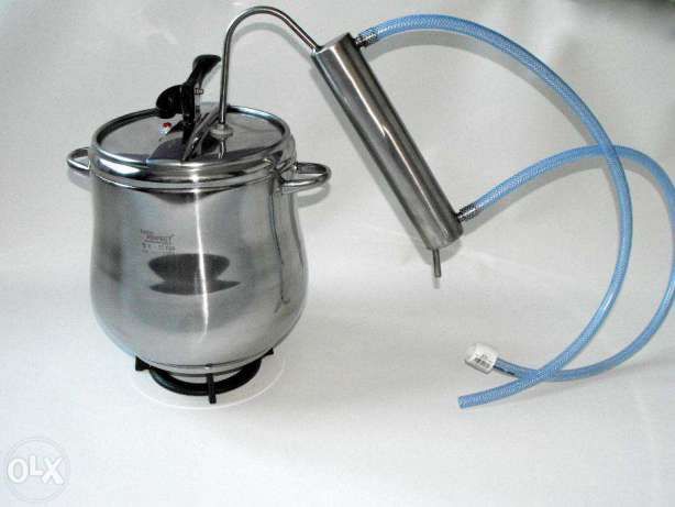 Destylator szybkowar 2 w 1 9l z chłodnicą