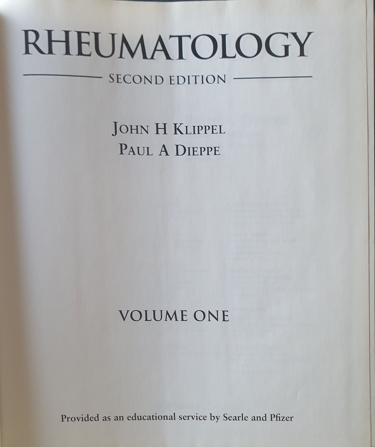 Rheumatology second editon