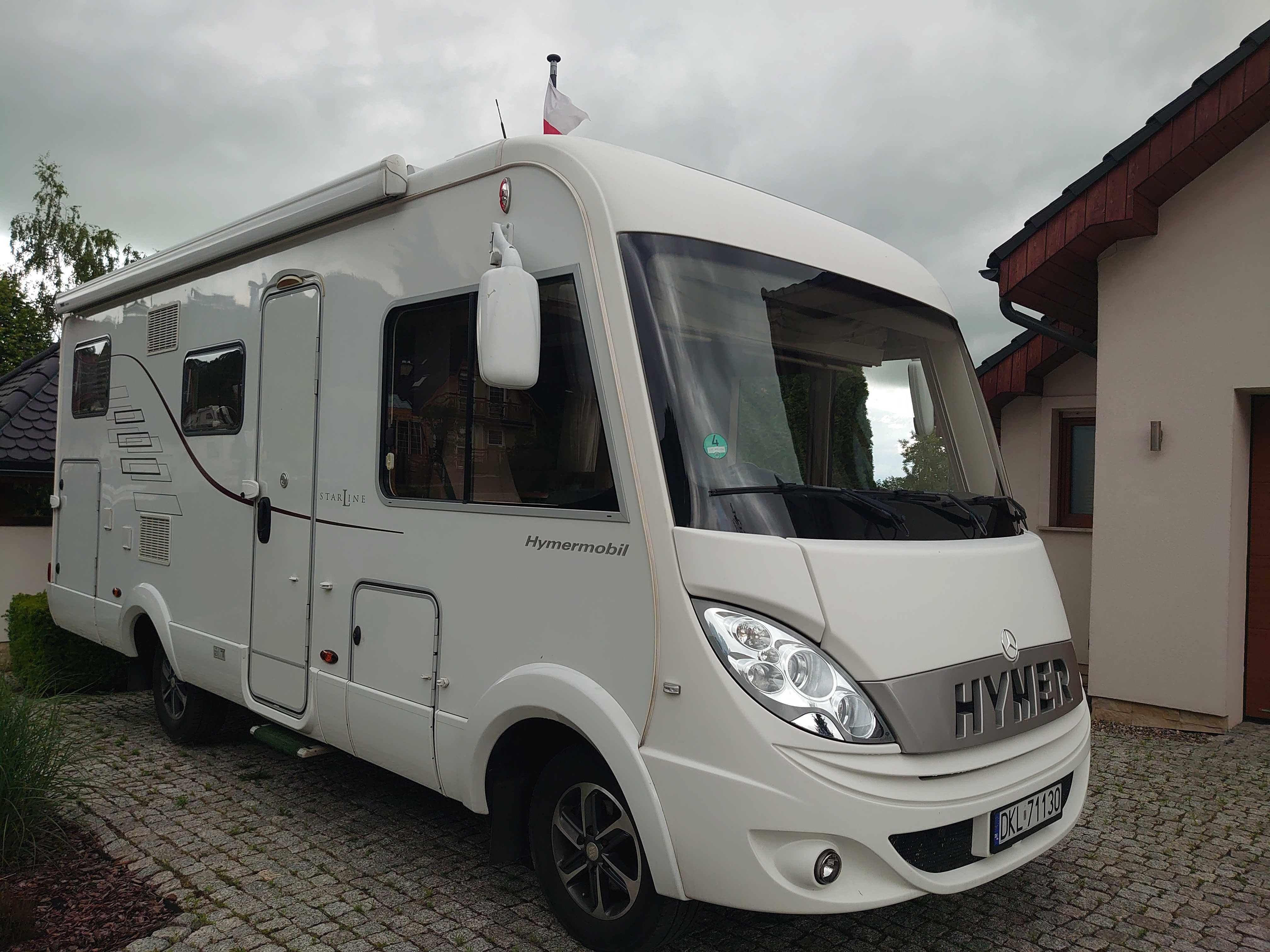 Hymer MB Sprinter Automat 3.0 V6 Integra, Goldshmitt podpory hydr 2014