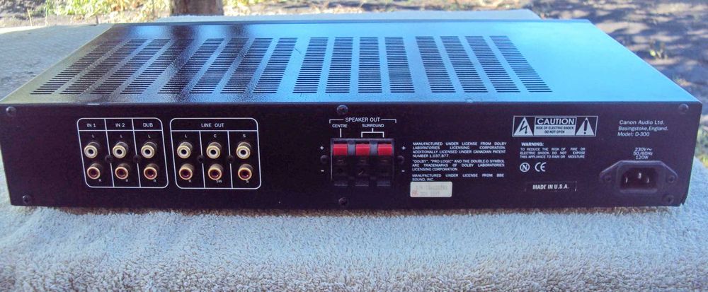 пiдсилювач CANON model D-300 усилитель пiдсилювач