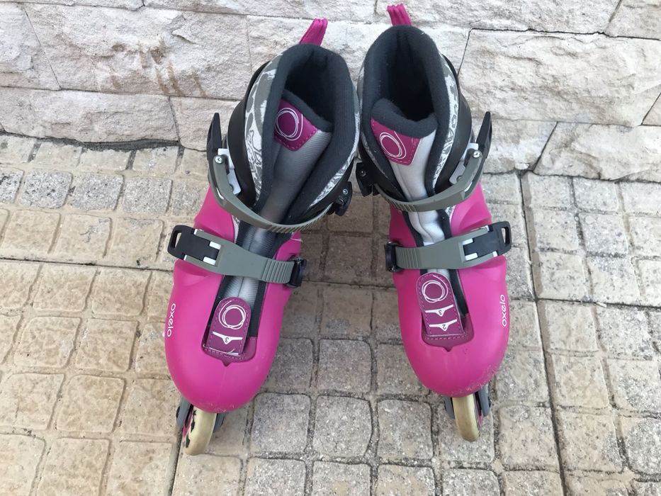 Patins em Linha OXELO = 32 ao 34 - Máximo Peso 60 Kg