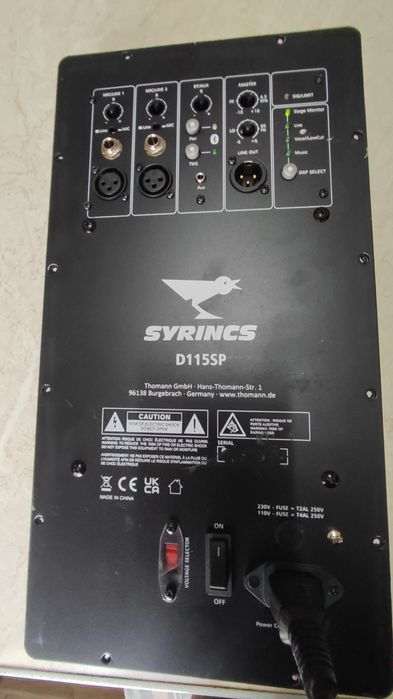 Wzmacniacz do kolumny aktywnej SYRINCS  D115P