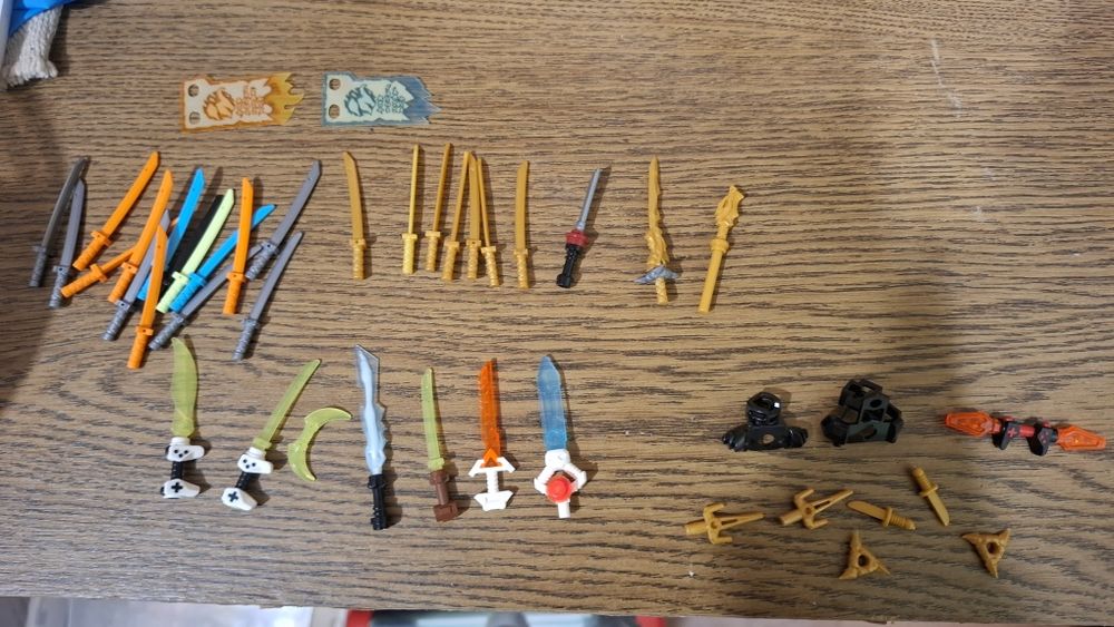 Akcesoria lego ninjago mix