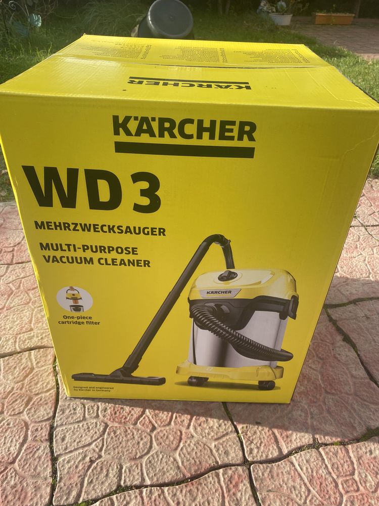 Пылесос Karcher WD 3 S (Premium) 1.628-135.0