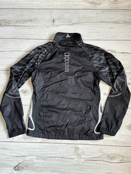 ODLO RACE Kurtka Damska Sportowa Lekka do Biegania i Trekkingu Czarna