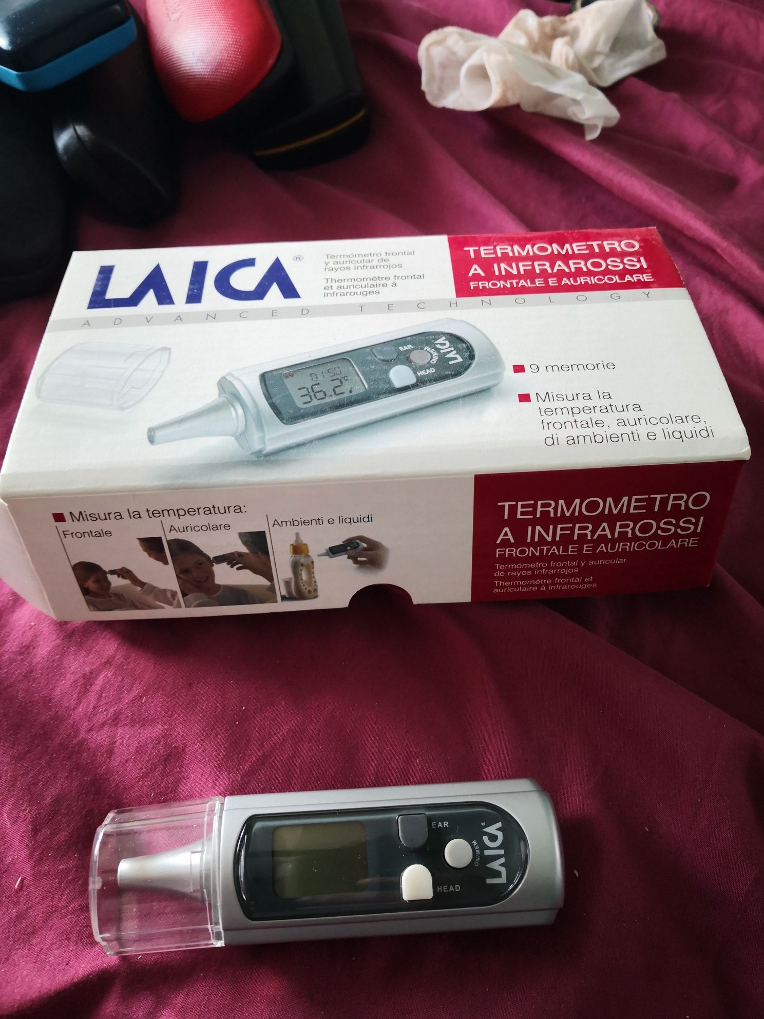 Termometr Laica 3w1