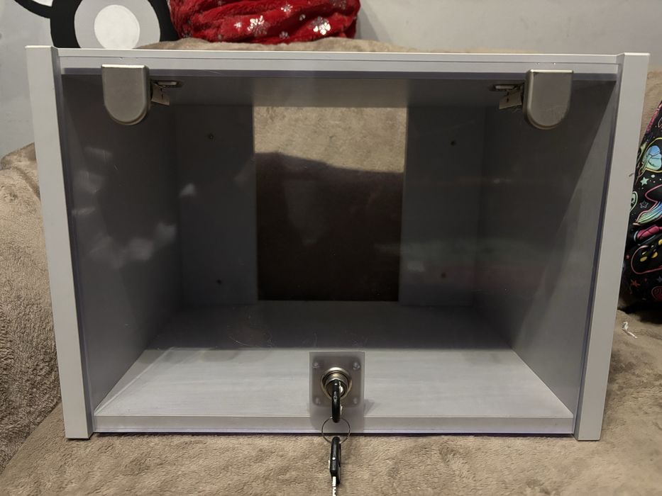 Szafka ścienna szara