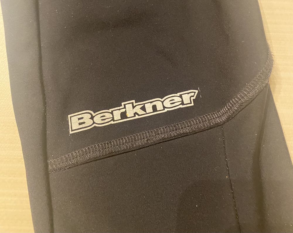 Damskie zimowe ocieplane spodnie rowerowe kolarskie Berkner roz. XL