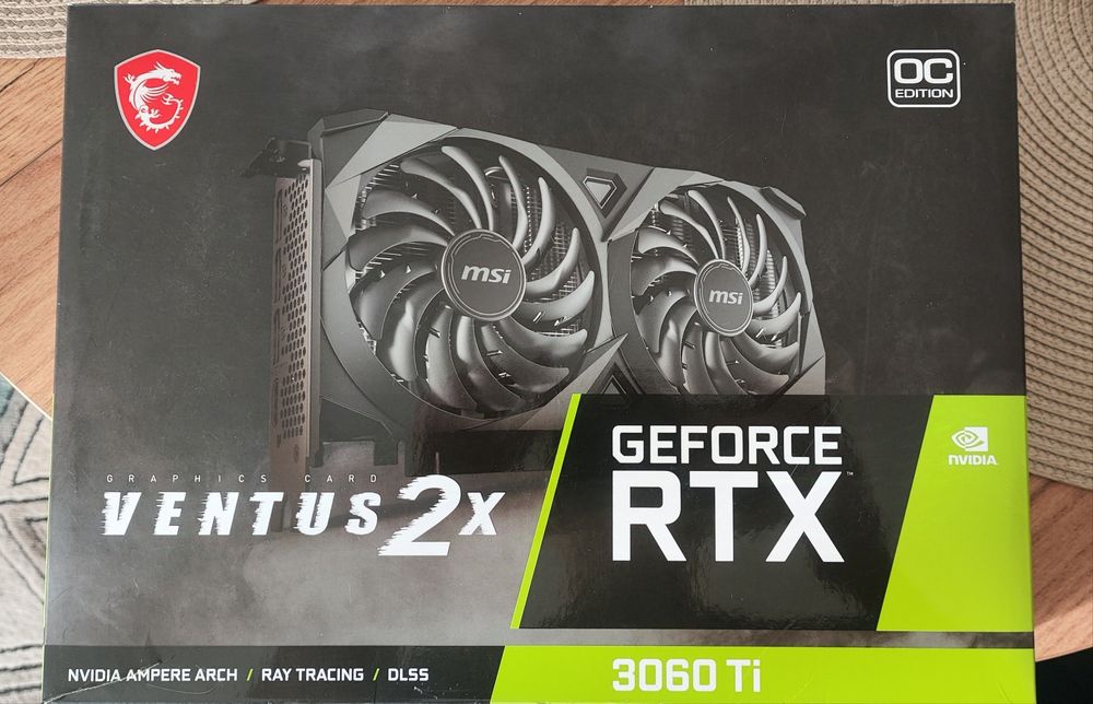 Karta graficzna RTX 3060 Ti Ventus 2x 8Gb OC V1 LHR
