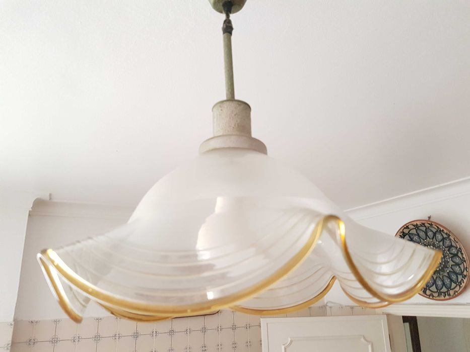 Candeeiros de Teto em Vidro para Cozinha ou Sala