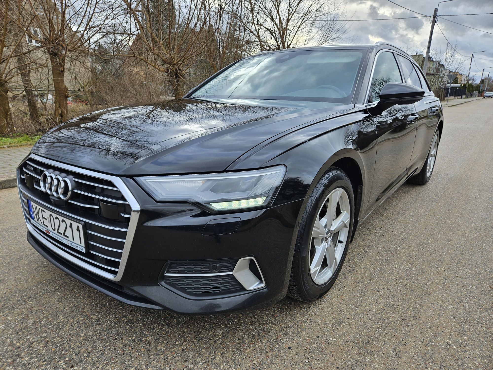 Audi a6 c8 4.0 Tdi 204 km 2019 rok Quattro Virtual kamery 360 radary