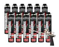 Piana pistoletowa Professional 65L mega WYDAJNA 12szt+pistolet GRATIS!