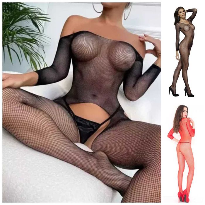 Сексуальное белье, эротическое нижнее белье боди сетка еротина білизна