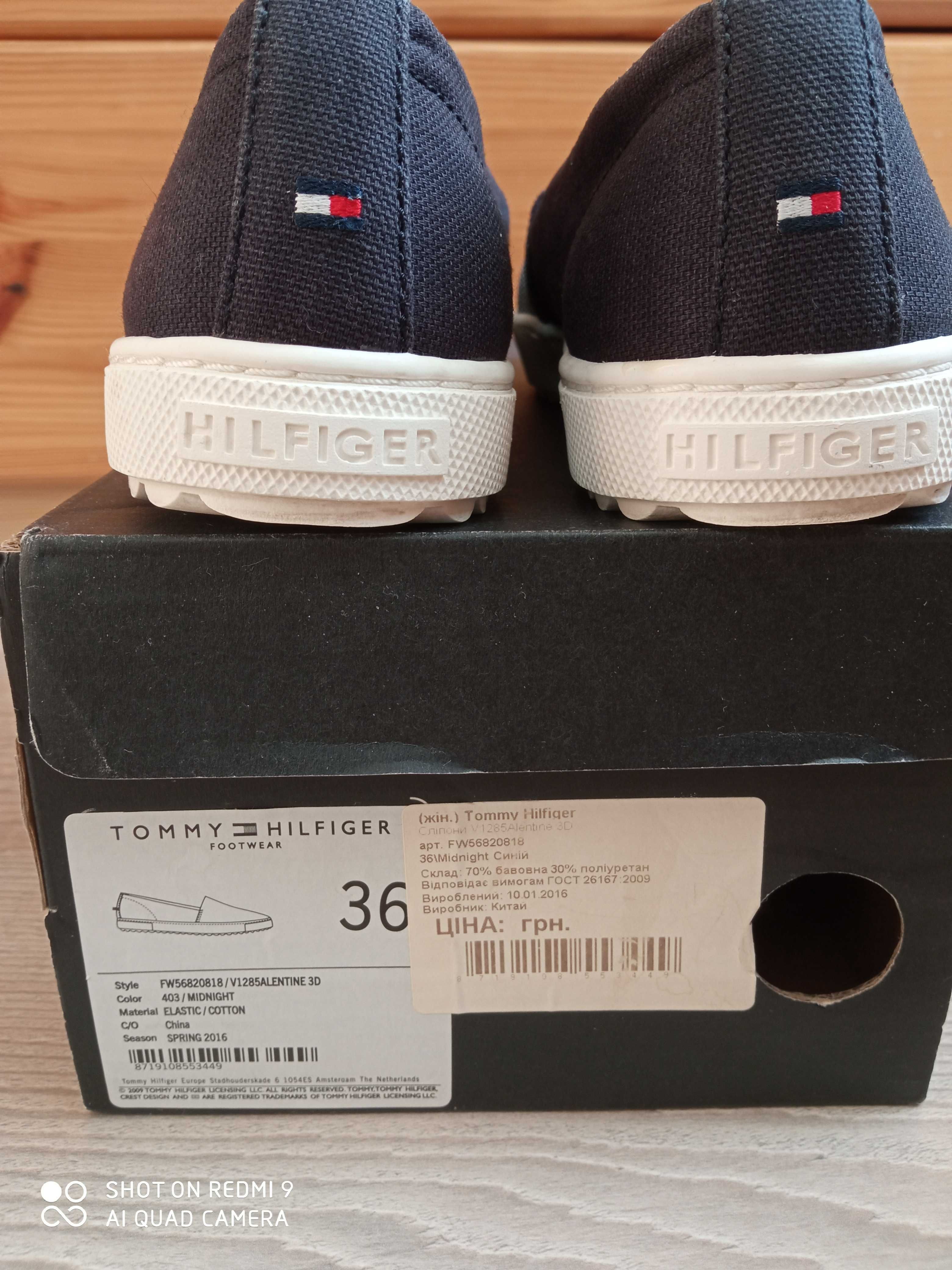 Кеди, сліпони Tommy Hilfiger