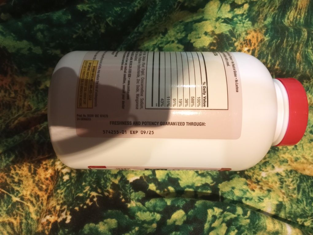 Kirkland calcium magnez i cynk 500 tabletek