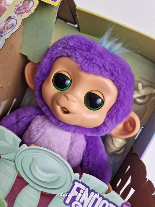 Maskotka interaktywna,Fingerlings Małpka lalka