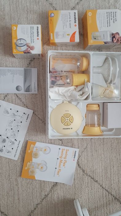 Kit completo bomba eléctrica de leite Medela Swing Flex