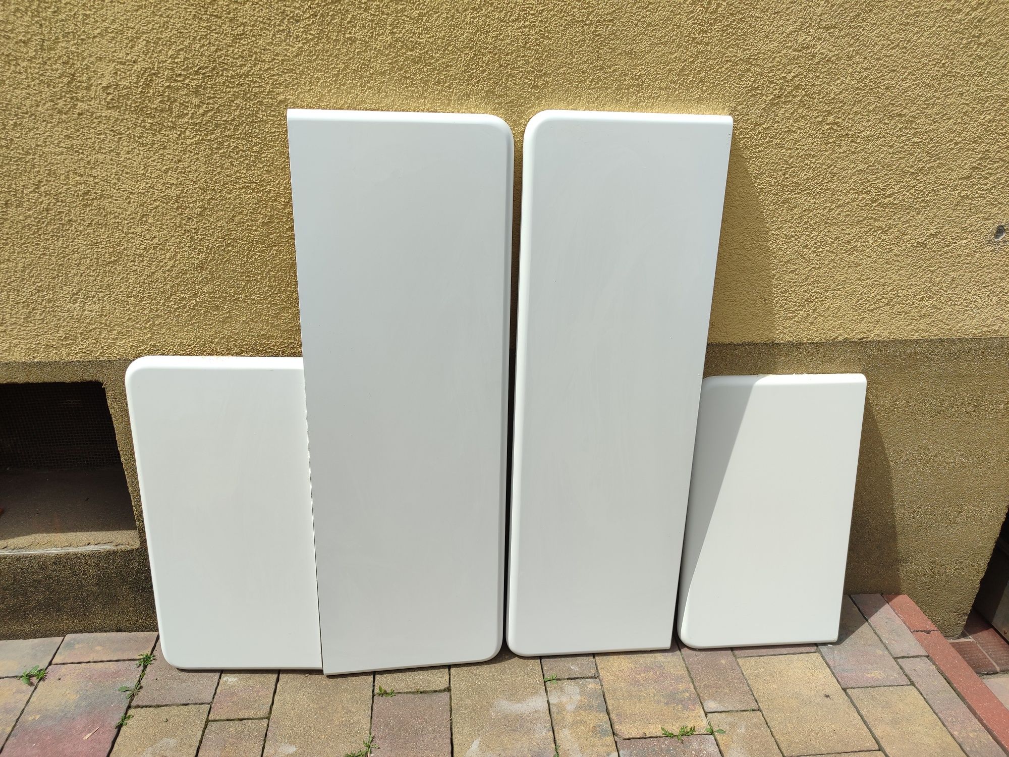 Parapety białe MDF