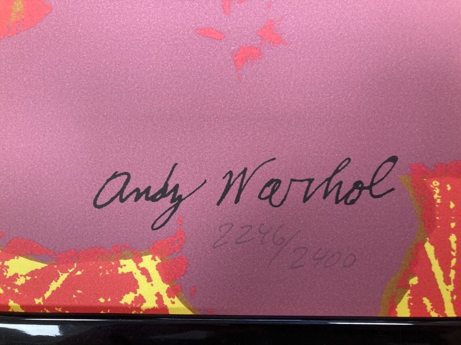 Litografia Andy Warhol Kwiaty