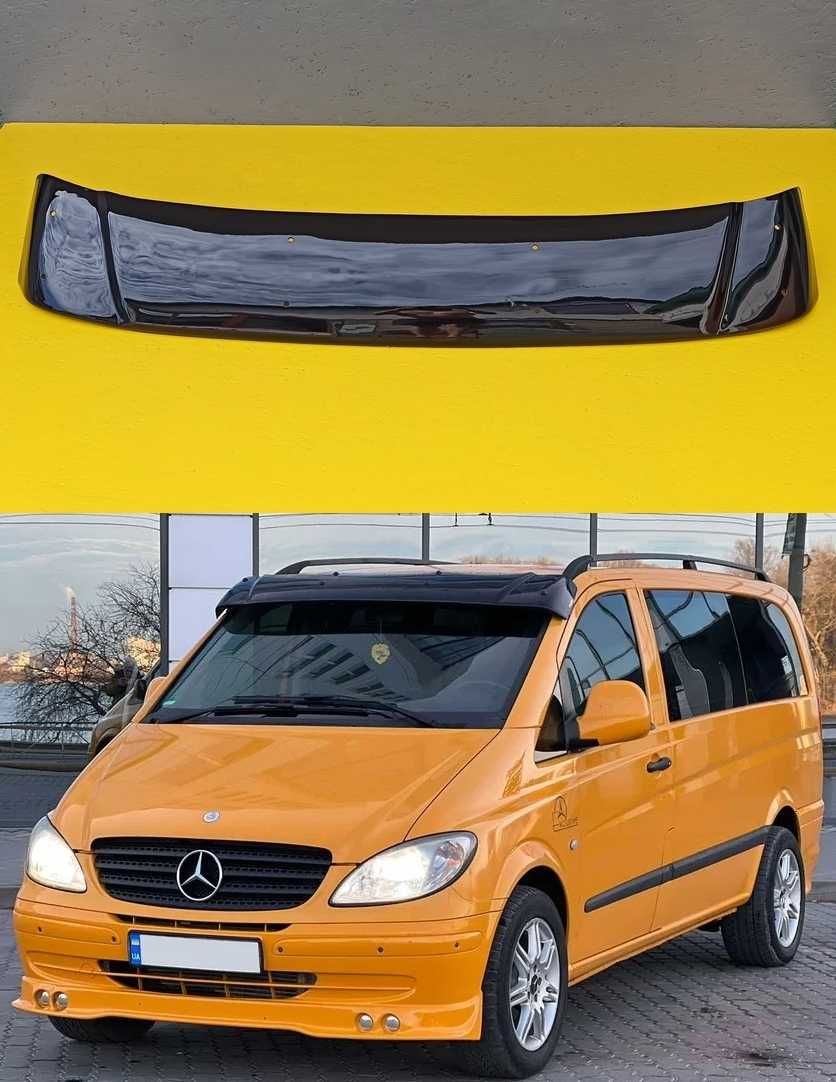 Козирок Дефлектор лобового скла на Mercedes Vito Мерседес Вито 04-10р
